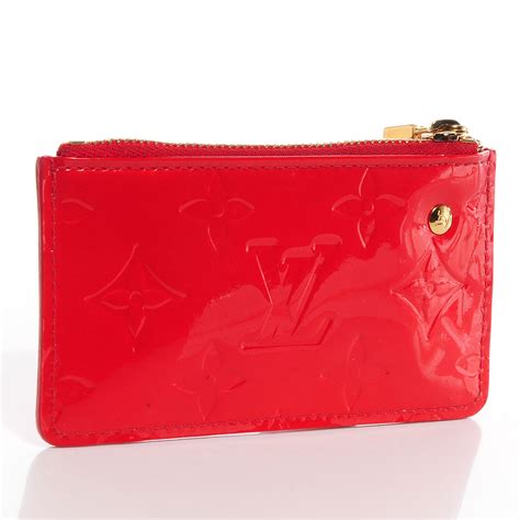 louis vuitton red vernis key pouch|Louis Vuitton Red Vernis Key Pouch .